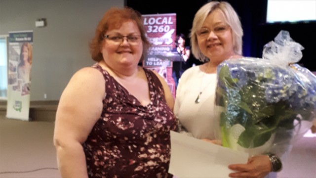 CUPE Local 3260 Retirees Recognition at AGM 2018